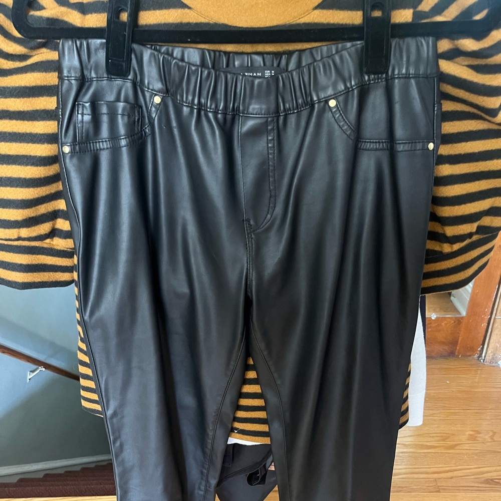 Zara Faux Leather Pants